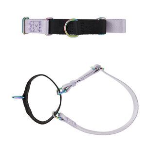 Top Paw No-Slip Martingale Dog Training Collar Lavender Pale Purple TopPaw NWT